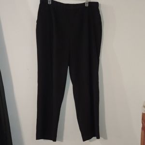Sag Harbor Stretch Dress Pants 18W in black